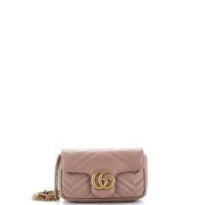Gucci Gg Marmont Flap Bag Matelasse #201485G12B